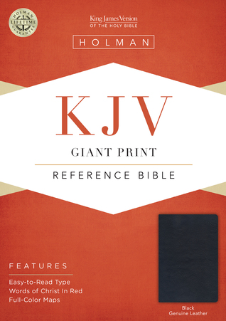 Read KJV Giant Print Reference Bible, Black Genuine Leather - Anonymous | PDF