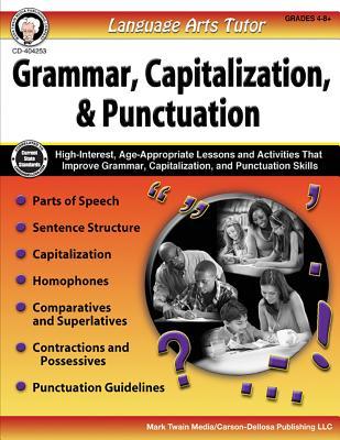 Read Language Arts Tutor: Grammar, Capitalization, and Punctuation, Grades 4 - 8 - Cindy Barden | ePub