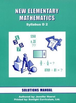 Download Singapore Math: New Elementary Math Solution Manual 2 - Jennifer Hoerst file in PDF