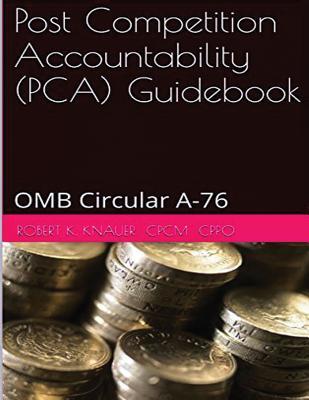 Read Post Competition Accountability (Pca) Guidebook - Robert Knauer file in PDF