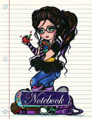 Read Notebook: 8.5x11 Lined School Girl Sammie (College Rule) - Hannah Lynn | PDF