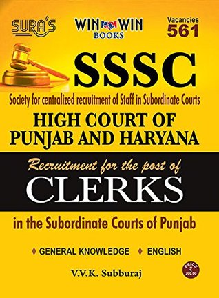 Full Download SSSC High Court of Punjab and Haryana Clerks Exam Books - V.V.K. Subburaj | ePub