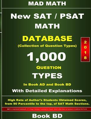 Full Download 2018 New SAT / PSAT Math Database Book Bd: Collection of 1,000 Question Types - John Su file in PDF