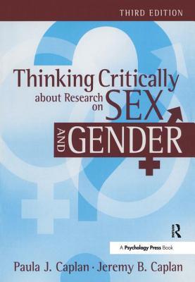 Read Thinking Critically about Research on Sex and Gender - Paula J. Caplan file in ePub