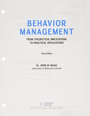 Full Download Behavior Management: From Theoretical Implications to Practical Applications [with MindTap Education 1-Term Access Code] - John W. Maag file in ePub