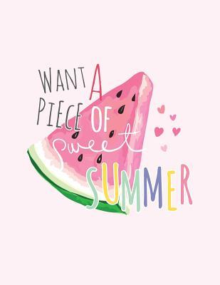 Read Online Want a Price of Sweet Summer: Want a Price of Sweet Summer on Pink Cover and Dot Graph Line Sketch Pages, Extra Large (8.5 X 11) Inches, 110 Pages, White Paper, Sketch, Draw and Paint -  | PDF