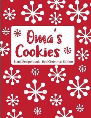 Read Online Oma's Cookies Blank Recipe Book Red Christmas Edition - Pickled Pepper Press file in ePub