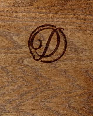 Full Download Wood Burned Monogram Creative Journal - D: (8 X 10 Lined) Blank Notebook College Ruled -  | PDF