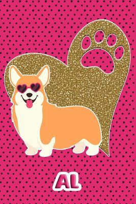 Read Online Corgi Life Al: College Ruled Composition Book Diary Lined Journal Pink - Foxy Terrier file in ePub