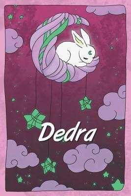 Full Download Dedra: personalized notebook sleeping bunny on the moon with stars softcover 120 pages blank useful as notebook, dream diary, scrapbook, journal or gift idea - Jenny Illus file in PDF