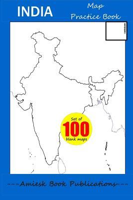 Download India - Map Practice Book: Set of 100 Blank Outlined Map - Amrita Gupta file in ePub