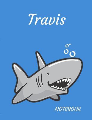 Read Travis: Personalized Lined Notebook for People who Love Sharks -  | ePub