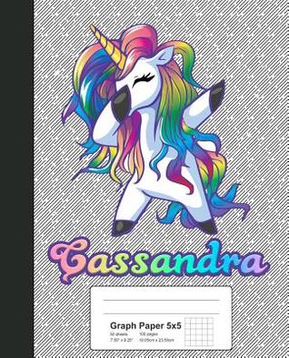 Download Graph Paper 5x5: CASSANDRA Unicorn Rainbow Notebook -  file in ePub