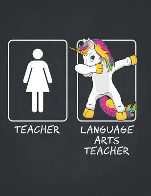 Full Download Unicorn Tearcher Notebooks and Journals: Language Arts Teachers Funny Dabbing Unicorn Gift Lightly Lined Pages Daily Journal Diary Notepad 8.5x11 Teaching Appreciation, Thank You, Retirement, Year End Inspirational Present -  | ePub