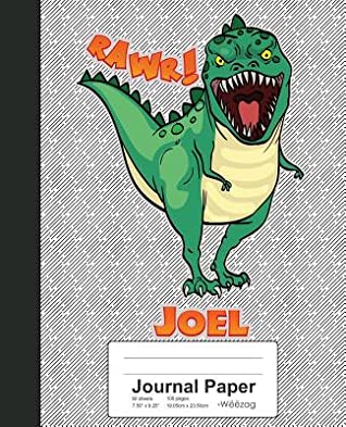 Read Online Journal Paper: JOEL Dinosaur Rawr T-Rex Notebook -  file in PDF